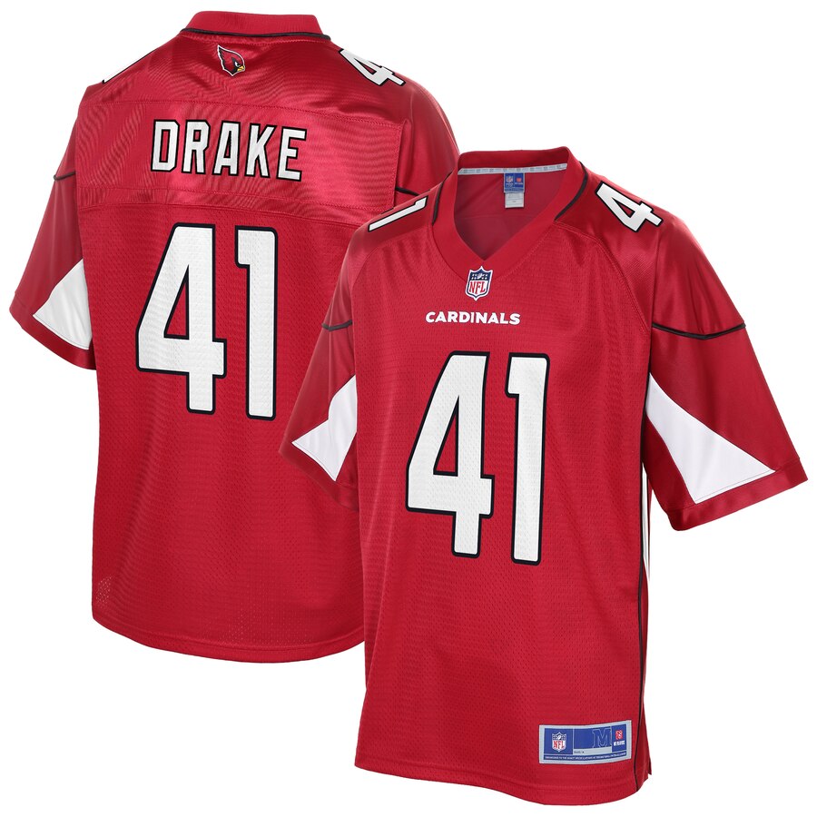 Men's Arizona Cardinals Kenyan Drake NFL Pro Line Cardinal Player Jersey