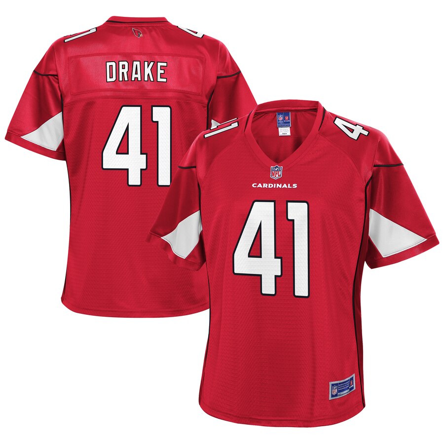 Women's Arizona Cardinals Kenyan Drake NFL Pro Line Cardinal Player Jersey