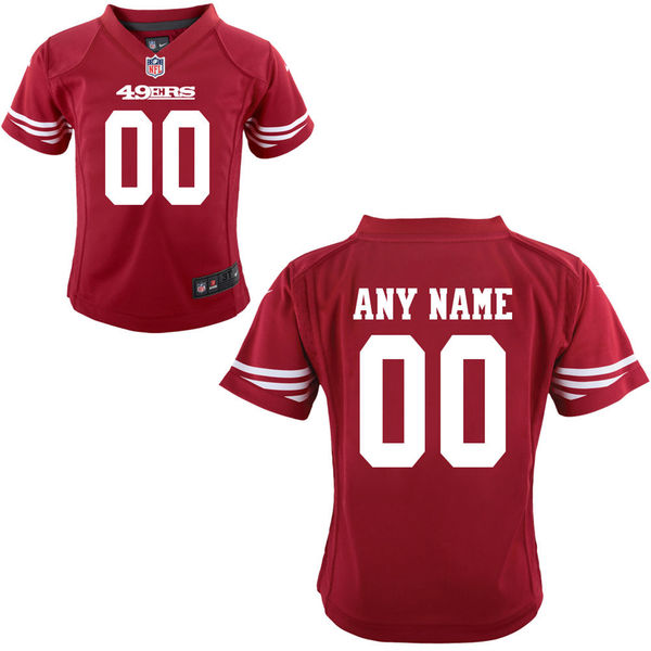 Nike San Francisco 49ers Preschool Customized Team Color Game Jersey