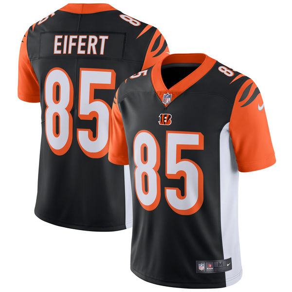 Men's Cincinnati Bengals Tyler Eifert Nike Black Vapor Untouchable Limited Player Jersey