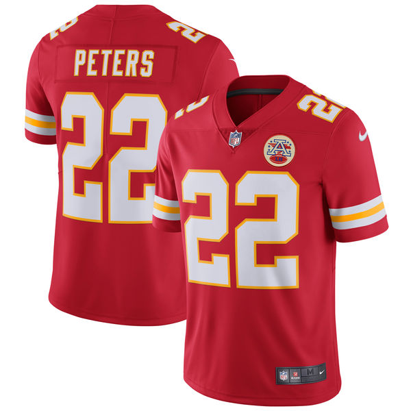 Men's Kansas City Chiefs Marcus Peters Nike Red Vapor Untouchable Limited Player Jersey