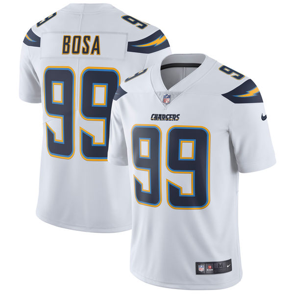 Men's Los Angeles Chargers Joey Bosa Nike White Vapor Untouchable Limited Player Jersey