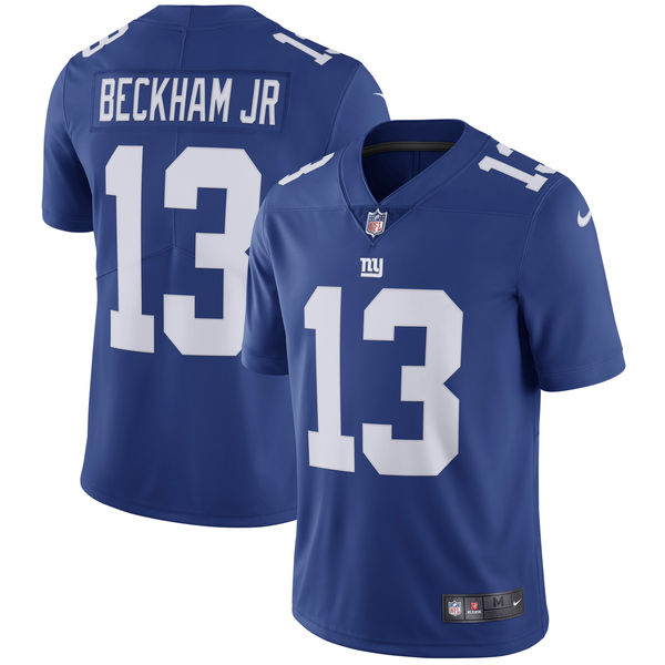 Men's New York Giants Odell Beckham Jr Nike Royal Vapor Untouchable Limited Player Jersey