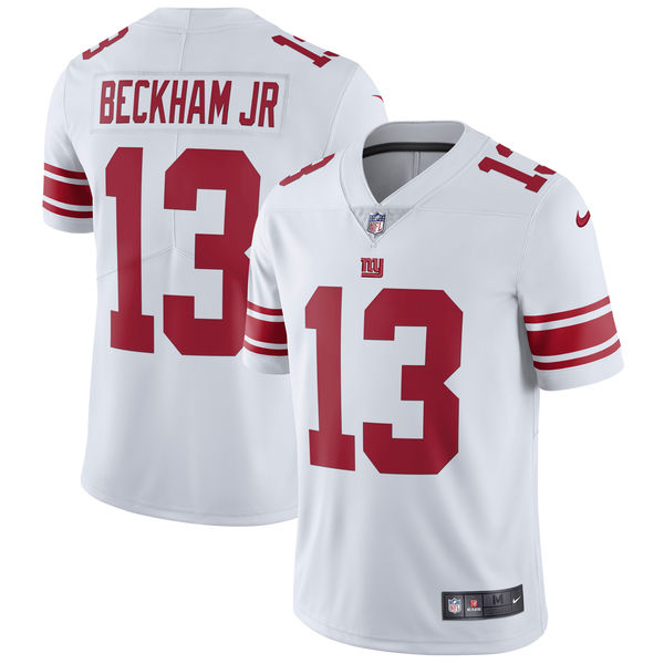 Men's New York Giants Odell Beckham Jr Nike White Vapor Untouchable Limited Player Jersey