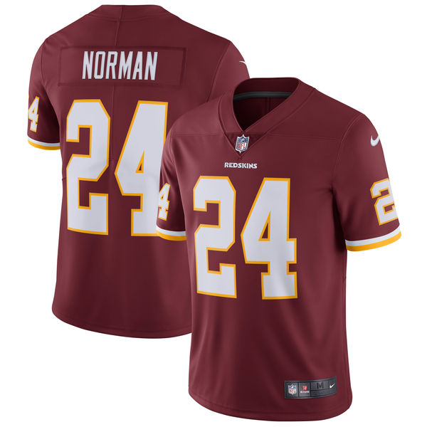 Men's Washington Redskins Josh Norman Nike Burgundy Vapor Untouchable Limited Player Jersey