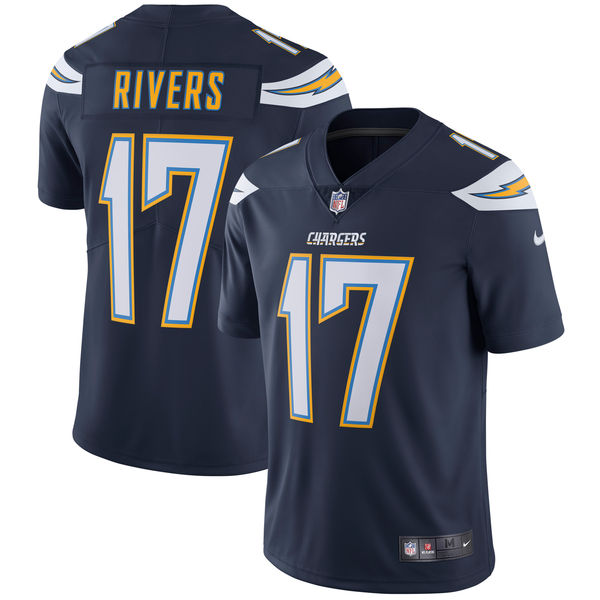 Men's Los Angeles Chargers Philip Rivers Nike Navy Vapor Untouchable Limited Player Jersey