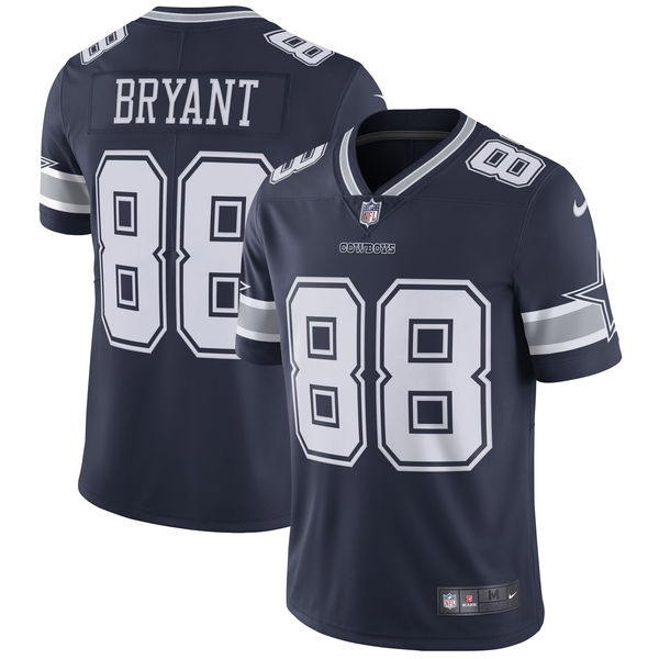 Men's Dallas Cowboys Dez Bryant Nike Navy Vapor Untouchable Limited Player Jersey