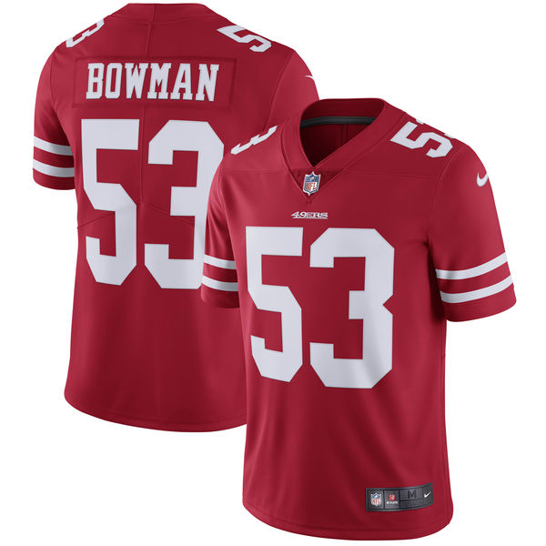 Youth San Francisco 49ers NaVorro Bowman Nike Scarlet Vapor Untouchable Limited Player Jersey