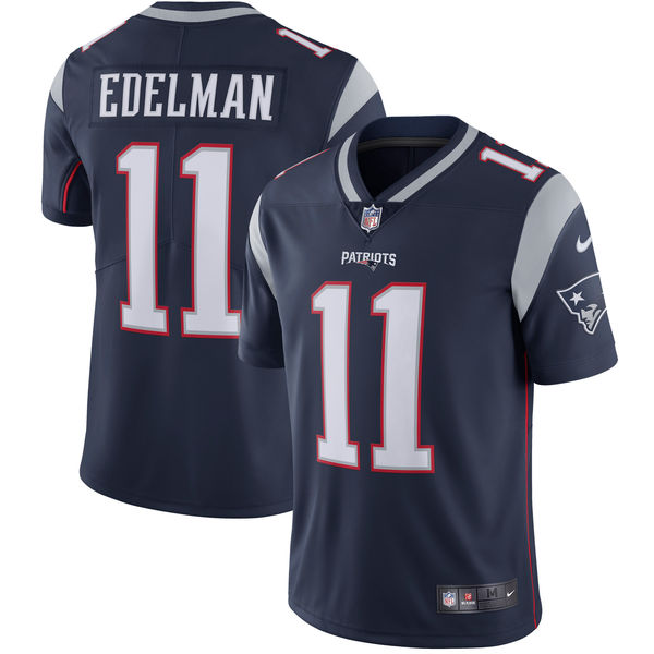 Youth New England Patriots Julian Edelman Nike Navy Vapor Untouchable Limited Player Jersey