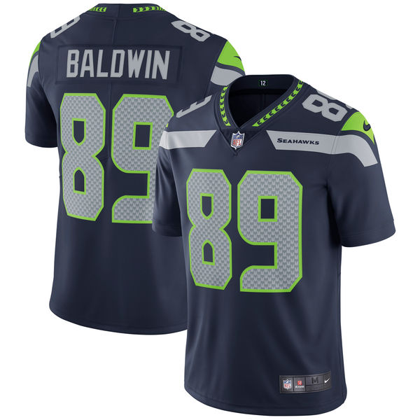 Youth Seattle Seahawks Doug Baldwin Nike College Navy Vapor Untouchable Limited Player Jersey