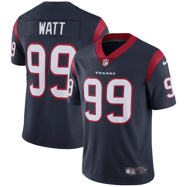 Youth Houston Texans J.J. Watt Nike Navy Vapor Untouchable Limited Player Jersey