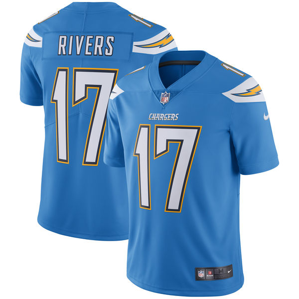 Men's Los Angeles Chargers Philip Rivers Nike Powder Blue Vapor Untouchable Limited Jersey