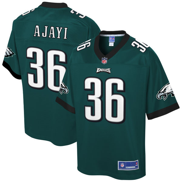 Men's Philadelphia Eagles Jay Ajayi NFL Pro Line Green Player Jersey