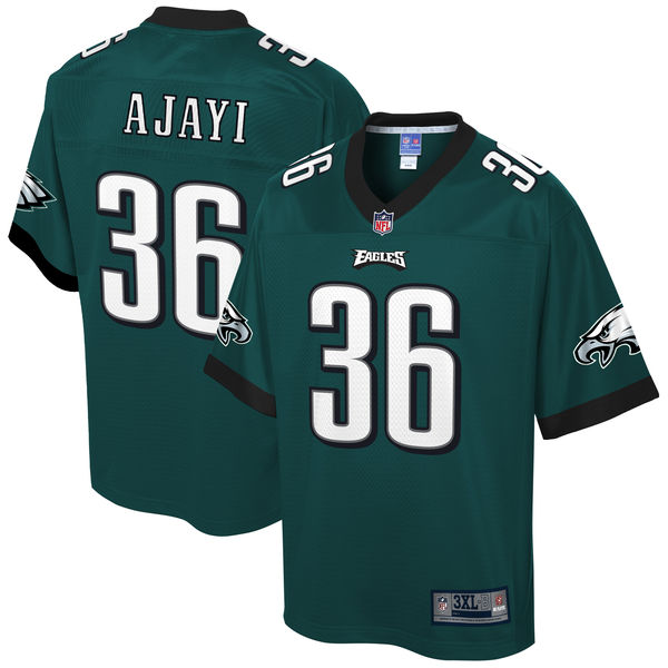 Men's Philadelphia Eagles Jay Ajayi NFL Pro Line Green Big & Tall Player Jersey