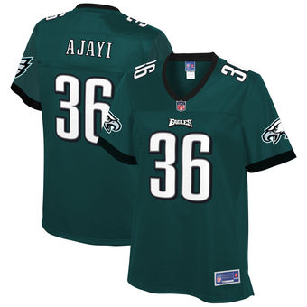 Women's Philadelphia Eagles Jay Ajayi NFL Pro Line Green Player Jersey