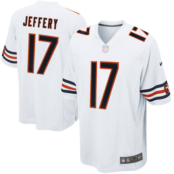 Youth Chicago Bears Alshon Jeffery Nike Navy White Limited Jersey