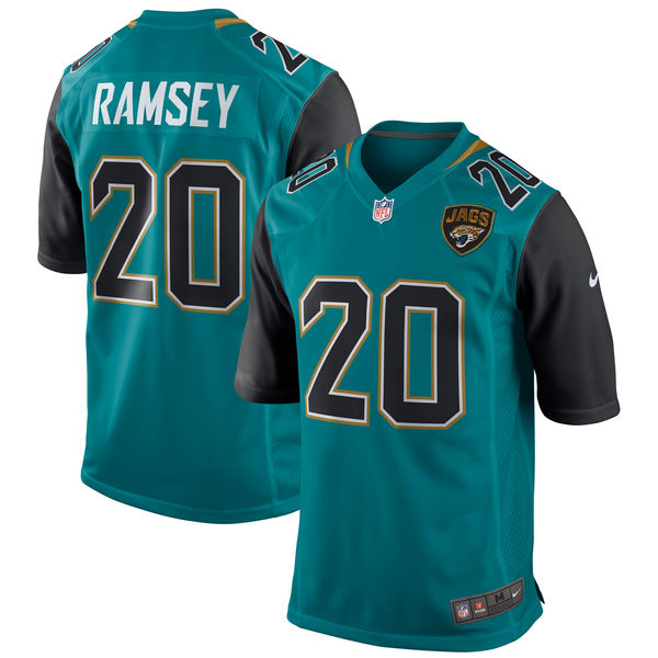 Men's Jacksonville Jaguars Jalen Ramsey Nike Teal Game Jersey