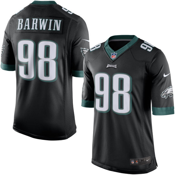 Men's Philadelphia Eagles Connor Barwin Nike Black Limited Jersey