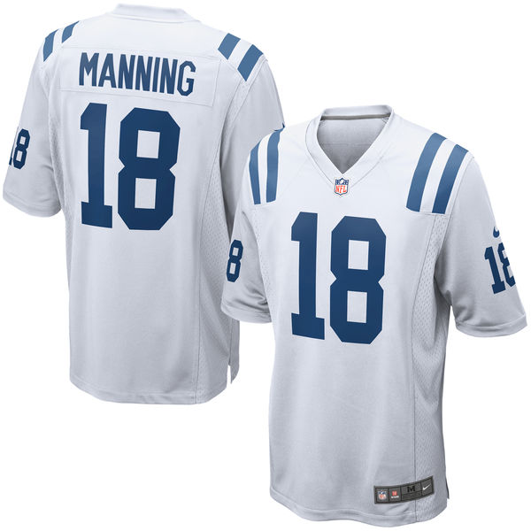 Youth Indianapolis Colts Peyton Manning Nike White Retired Player Game Jersey