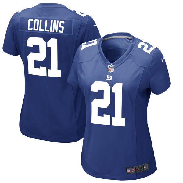 Women's New York Giants Landon Collins Nike Royal Game Jersey