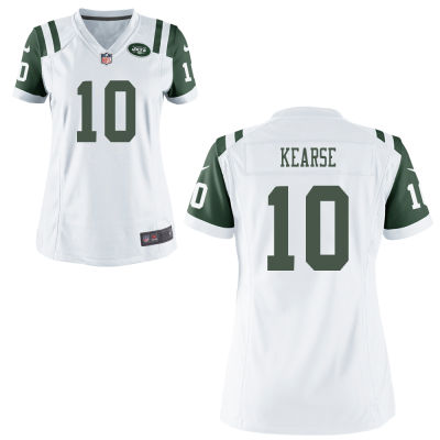 Women's New York Jets Nike White Jermaine Kearse Game Jersey