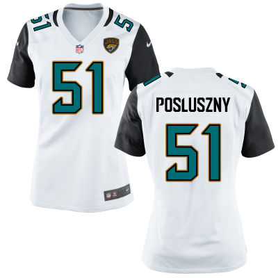 Women's Jacksonville Jaguars Nike White Paul Posluszny Jersey