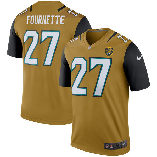 Youth Jacksonville Jaguars Leonard Fournette Nike Gold Color Rush Legend Jersey