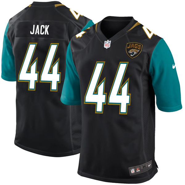 Men's Jacksonville Jaguars Myles Jack Nike Black Game Jersey