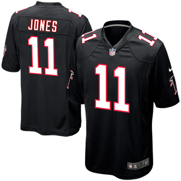 Youth Atlanta Falcons Julio Jones Nike Black Alternate Game Jersey