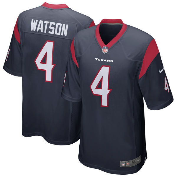 Youth Houston Texans Deshaun Watson Nike Black Game Jersey