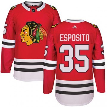 Tony Esposito Chicago Blackhawks Jersey #35 Home Red