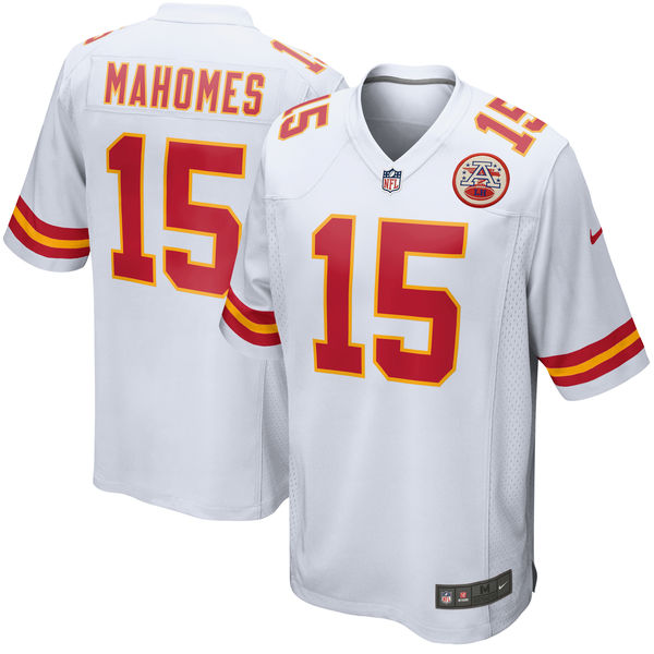 Youth Kansas City Chiefs Patrick Mahomes II Nike White Game Jersey