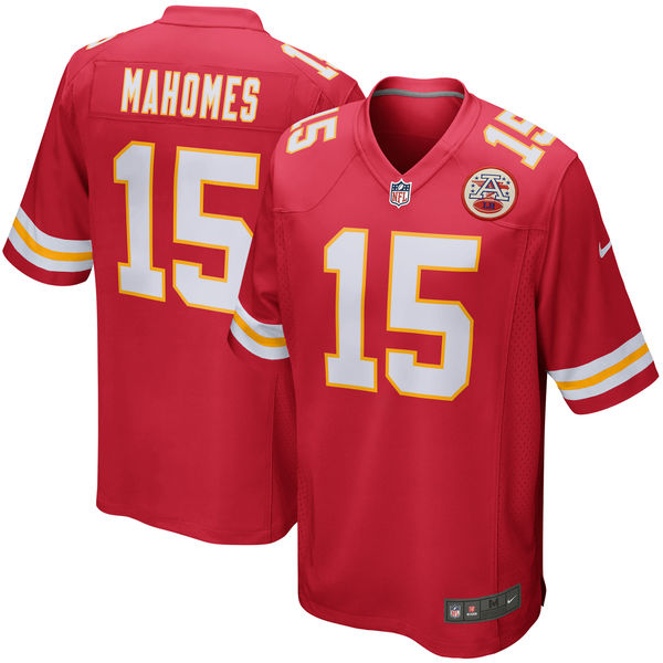 Men's Kansas City Chiefs Patrick Mahomes II Nike Red Game Jersey