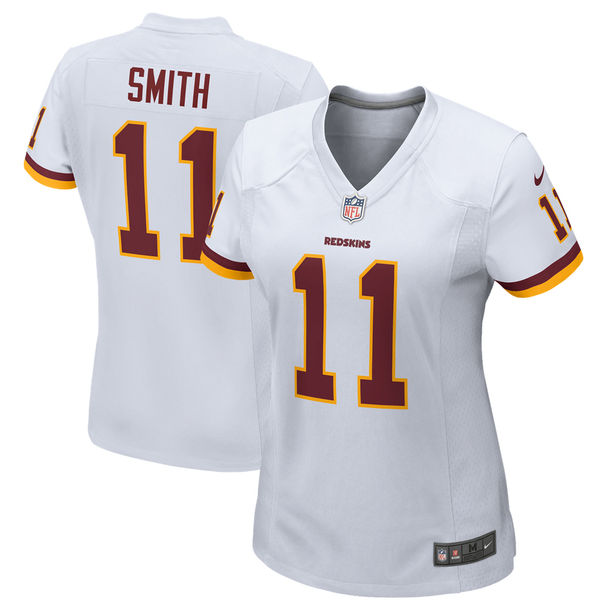 Women's Washington Redskins Alex Smith Nike White Game Jersey