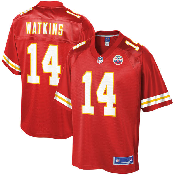 Youth Kansas City Chiefs Sammy Watkins NFL Pro Line Red Team Color Jersey