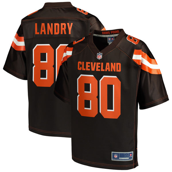 Youth Cleveland Browns Jarvis Landry NFL Pro Line Brown Team Color Jersey