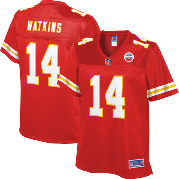 Women's Kansas City Chiefs Sammy Watkins NFL Pro Line Red Team Color Jersey