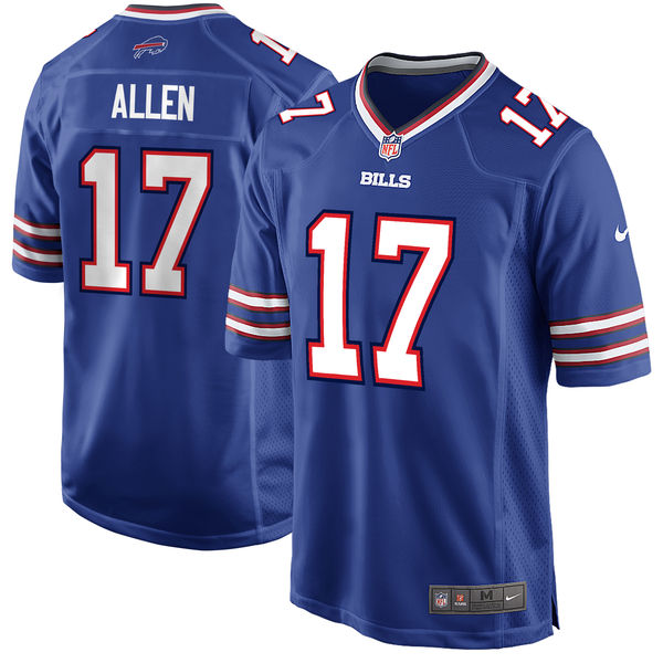 Youth Buffalo Bills Josh Allen Nike Royal 2018 NFL Draft Pick Game Jersey