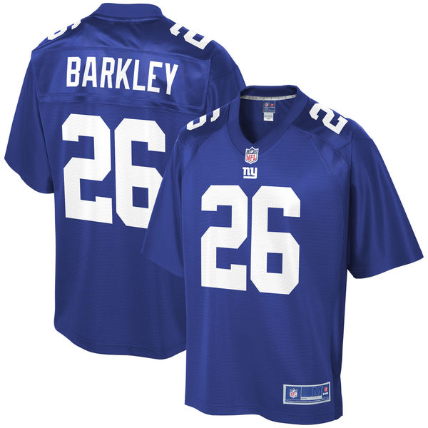 Youth New York Giants Saquon Barkley NFL Pro Line Royal Player Jersey