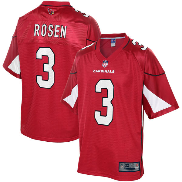 Men's Arizona Cardinals Josh Rosen NFL Pro Line Cardinal Big & Tall Player Jersey