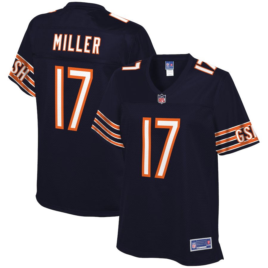 Women's Chicago Bears Anthony Miller NFL Pro Line Navy Player Jersey