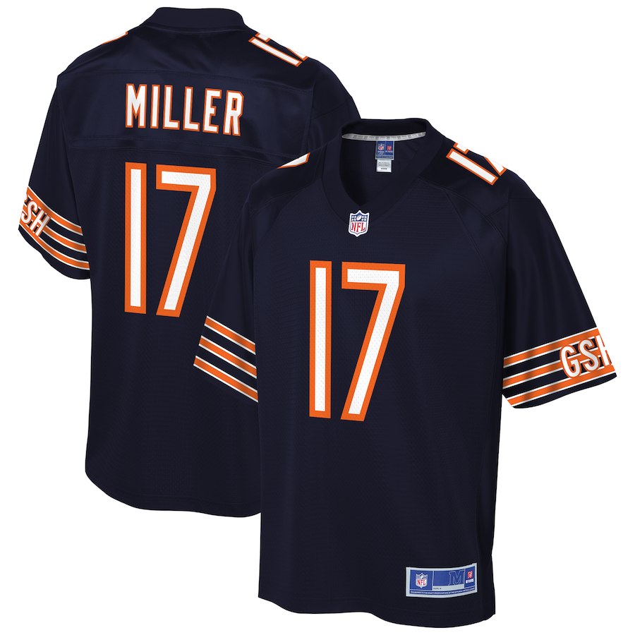 Youth Chicago Bears Anthony Miller NFL Pro Line Navy Player Jersey