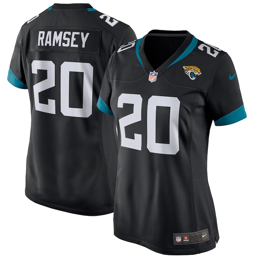 Women's Jacksonville Jaguars Jalen Ramsey Nike Black New 2018 Game Jersey