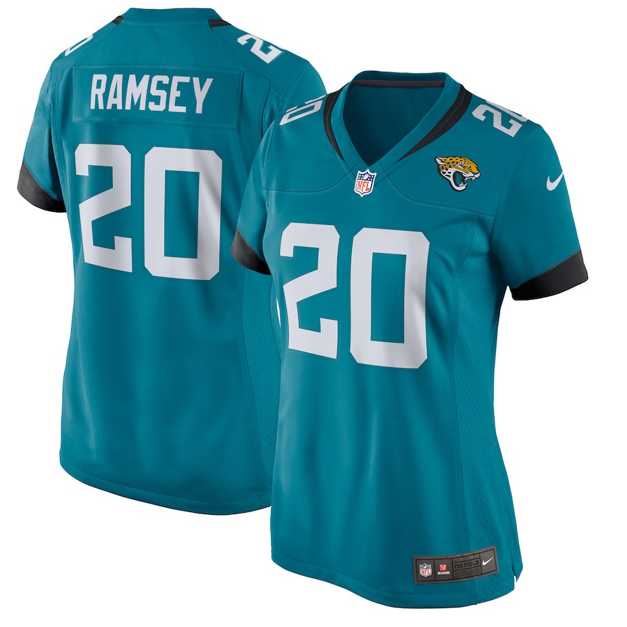 Women's Jacksonville Jaguars Jalen Ramsey Nike Teal New 2018 Game Jersey