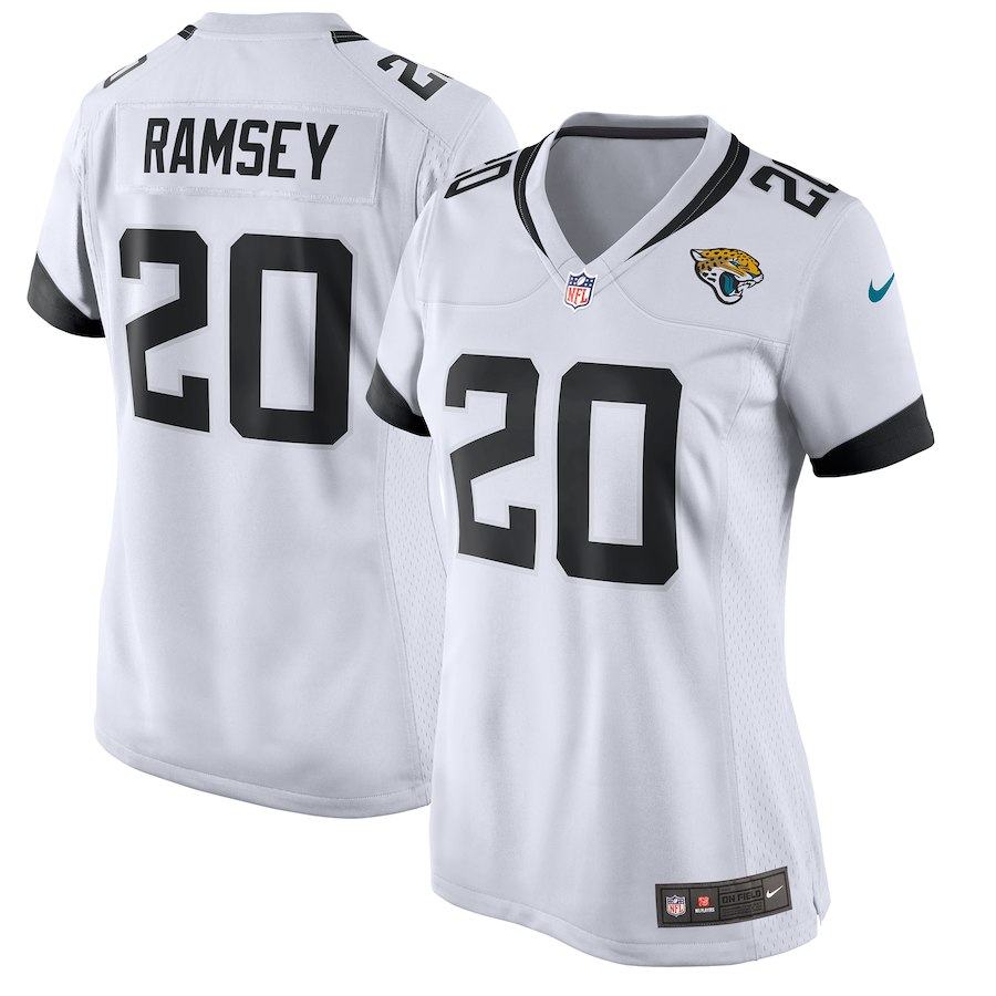 Women's Jacksonville Jaguars Jalen Ramsey Nike White New 2018 Game Jersey