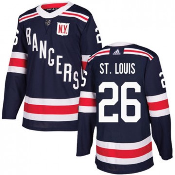 Martin St.Louis NO.26 Navy Blue Men's 2018 Winter Classic Rangers Jersey