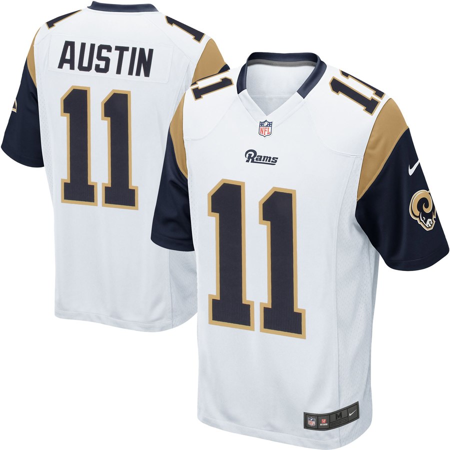 Youth Los Angeles Rams Tavon Austin Nike White Game Jersey