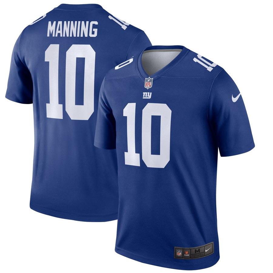 Men's New York Giants Eli Manning Nike Royal Legend Jersey