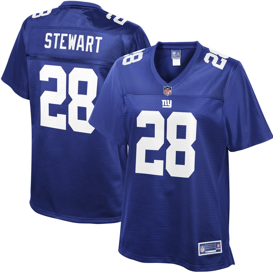 Women's New York Giants Jonathan Stewart Nfl Pro Line Royal Player Jersey