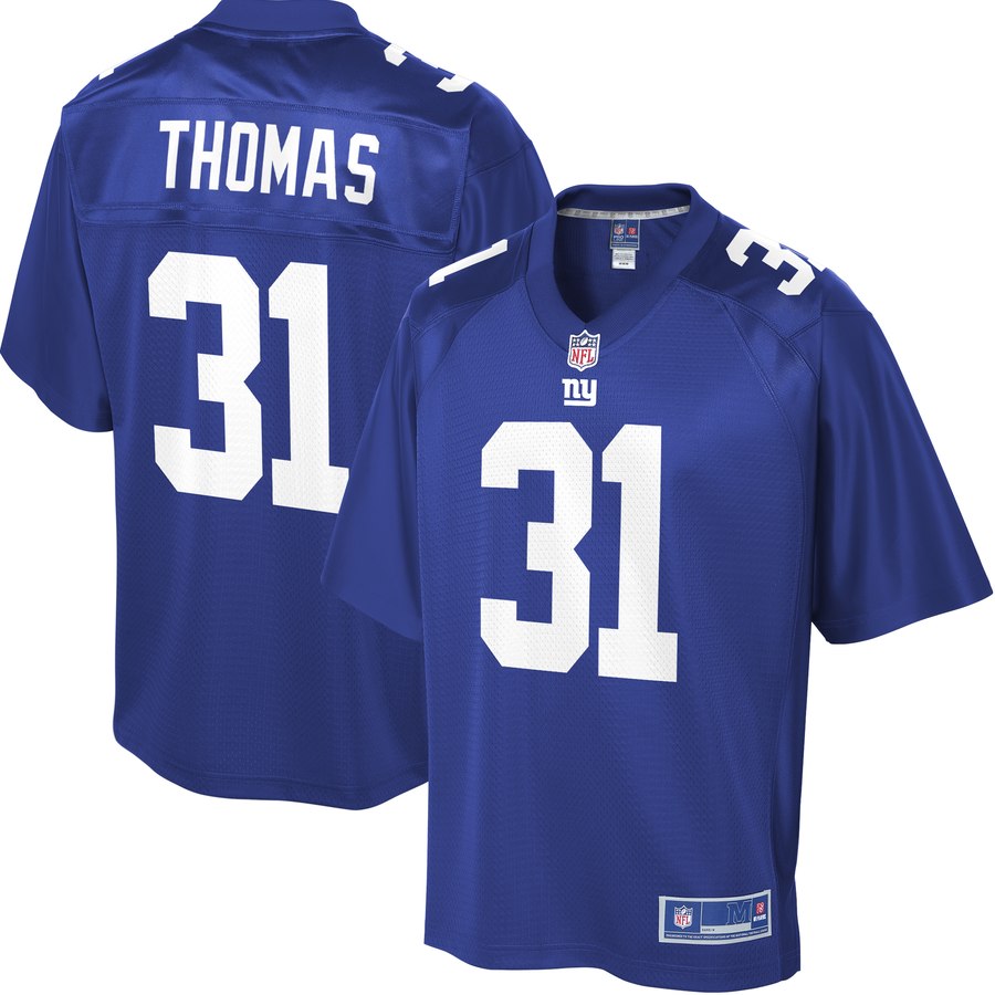 Youth New York Giants Michael Thomas Nfl Pro Line Royal Player Jersey